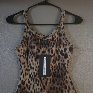 Dolce & Gabbana Leopard Print Women's Top